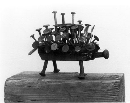 Animal Gallery: sculpture by Hardy Jones