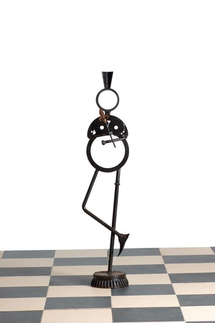 Marvin Avenue Chess Club: sculpture by Hardy Jones