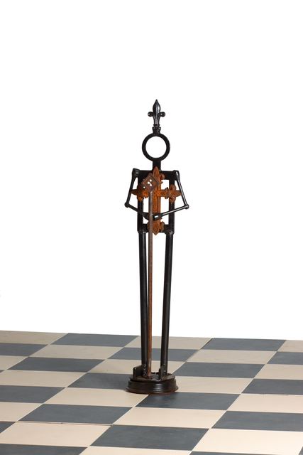 Marvin Avenue Chess Club: sculpture by Hardy Jones