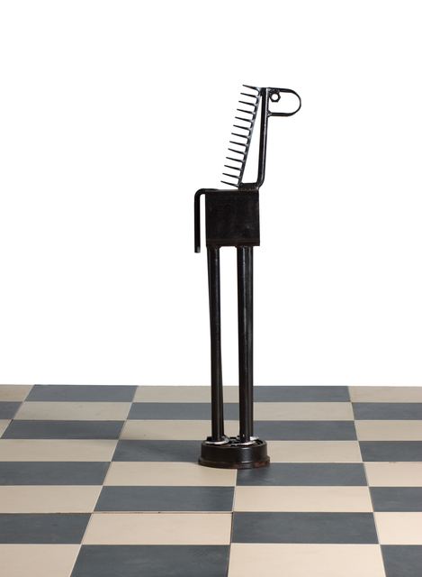 Marvin Avenue Chess Club: sculpture by Hardy Jones