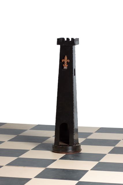 Marvin Avenue Chess Club: sculpture by Hardy Jones