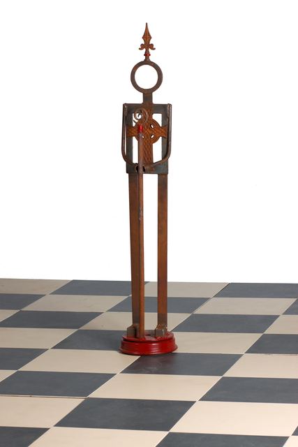 Marvin Avenue Chess Club: sculpture by Hardy Jones