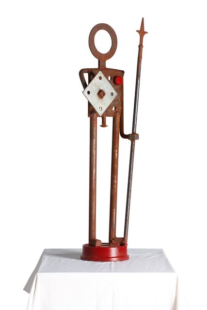 Marvin Avenue Chess Club: sculpture by Hardy Jones