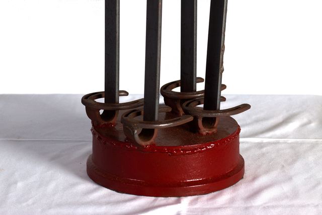 Marvin Avenue Chess Club: sculpture by Hardy Jones