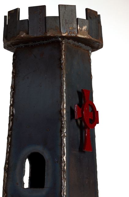 Marvin Avenue Chess Club: sculpture by Hardy Jones