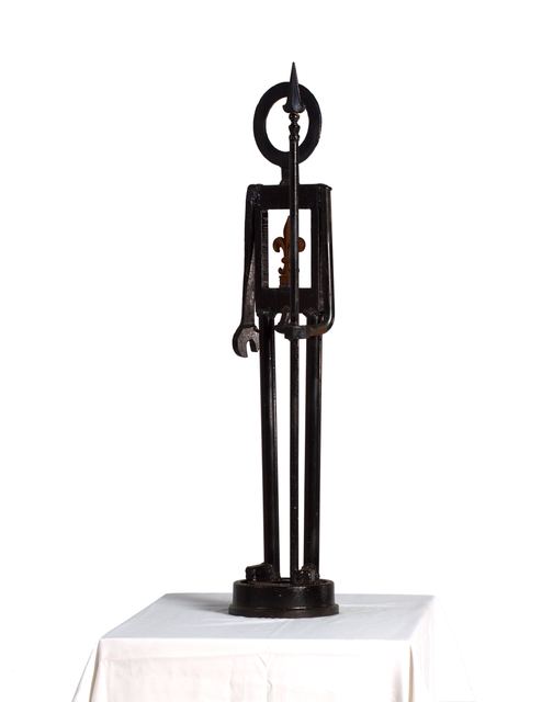Marvin Avenue Chess Club: sculpture by Hardy Jones