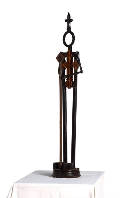 Marvin Avenue Chess Club: sculpture by Hardy Jones
