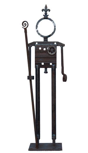 Marvin Avenue Chess Club: sculpture by Hardy Jones