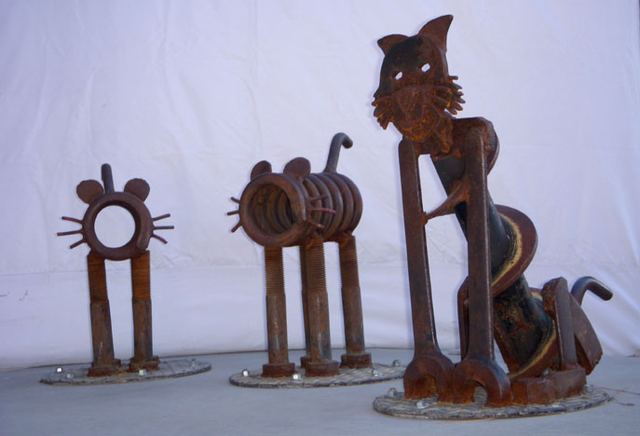 Work in Public: sculpture by Hardy Jones